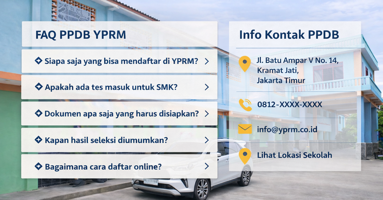 Faq PPDB YPRM