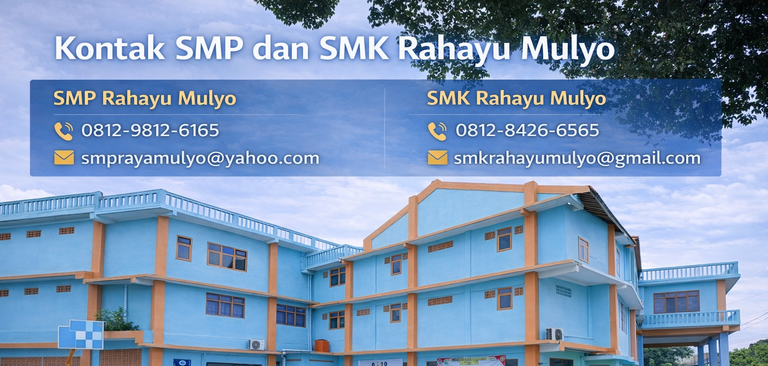 Kontak SMP dan SMK Rahayu Mulyo