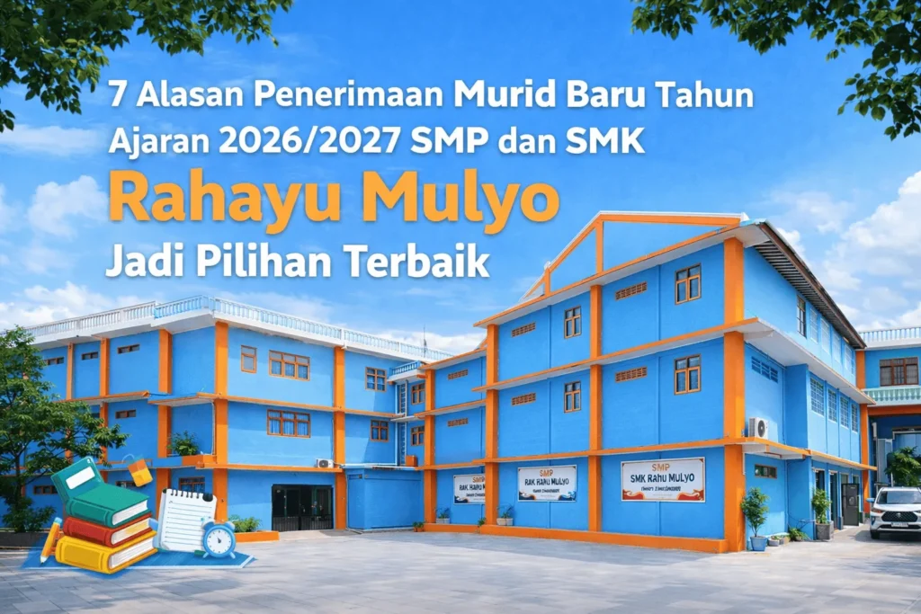 7 Alasan Penerimaan Murid Baru Tahun Ajaran 2026/2027 SMP dan SMK Rahayu Mulyo Jadi Pilihan Terbaik